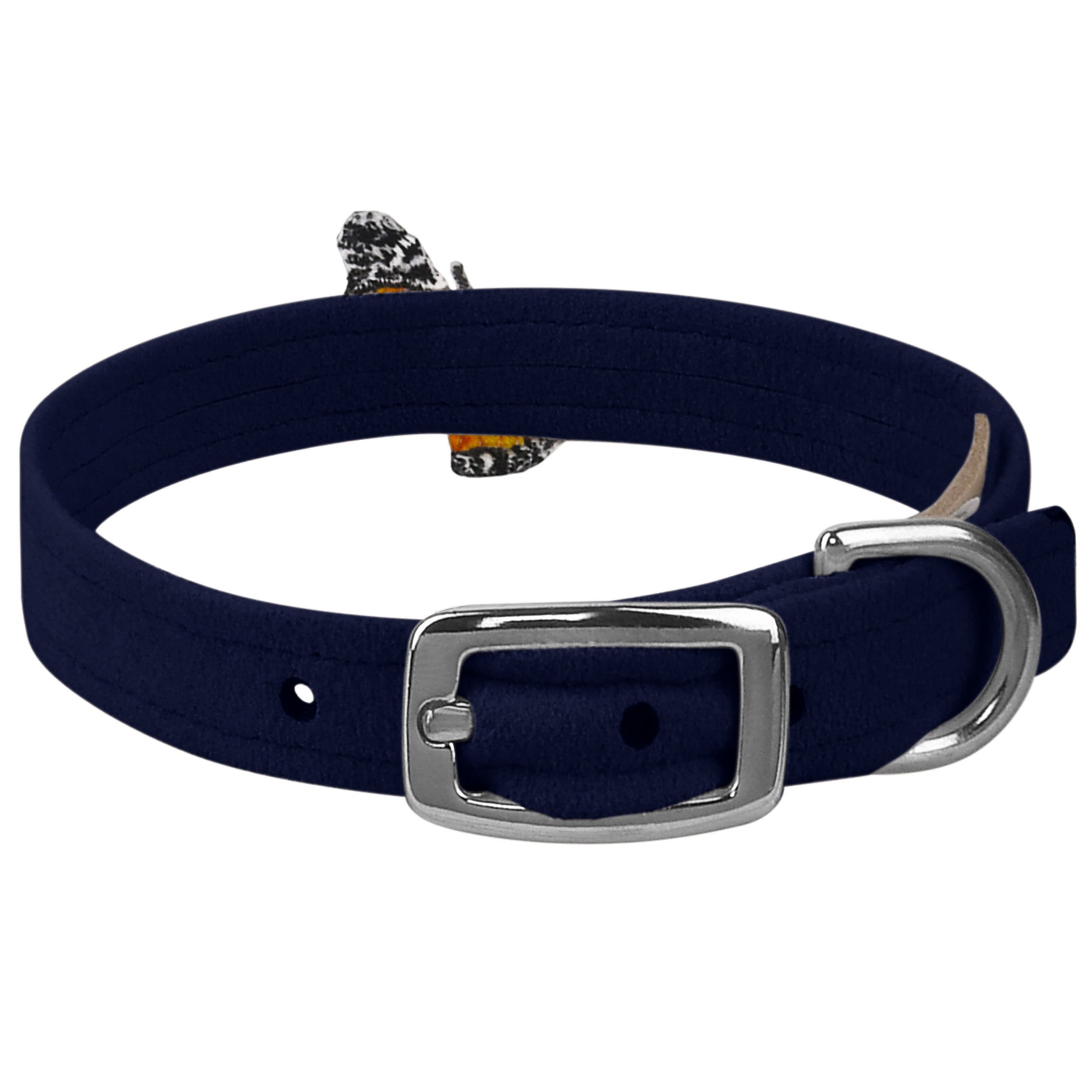 Elegant Embroidered Butterfly & Bees Collar - Stylish Floral Detachable Pet Collar for Dogs & Cats - Perfect for Outdoor Adventures, Photo Shoots & Special Occasions
