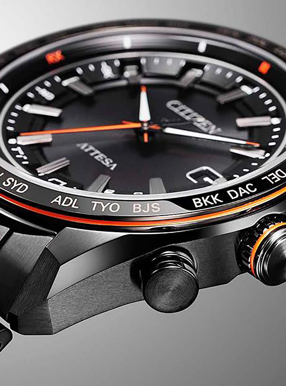 Original: CITIZEN ATTESA ACT LINE BLACK TITANIUM™ SERIES CB0286 61E MADE IN JAPAN JDM   Optimized: CITIZEN ATTESA ACT LINE Black Titanium Men's Watch CB0286-61E - Japanese Made JDM Chronograph, Solar Powered, Sapphire Crystal - Perfect for Business, Dress & Everyday Wear