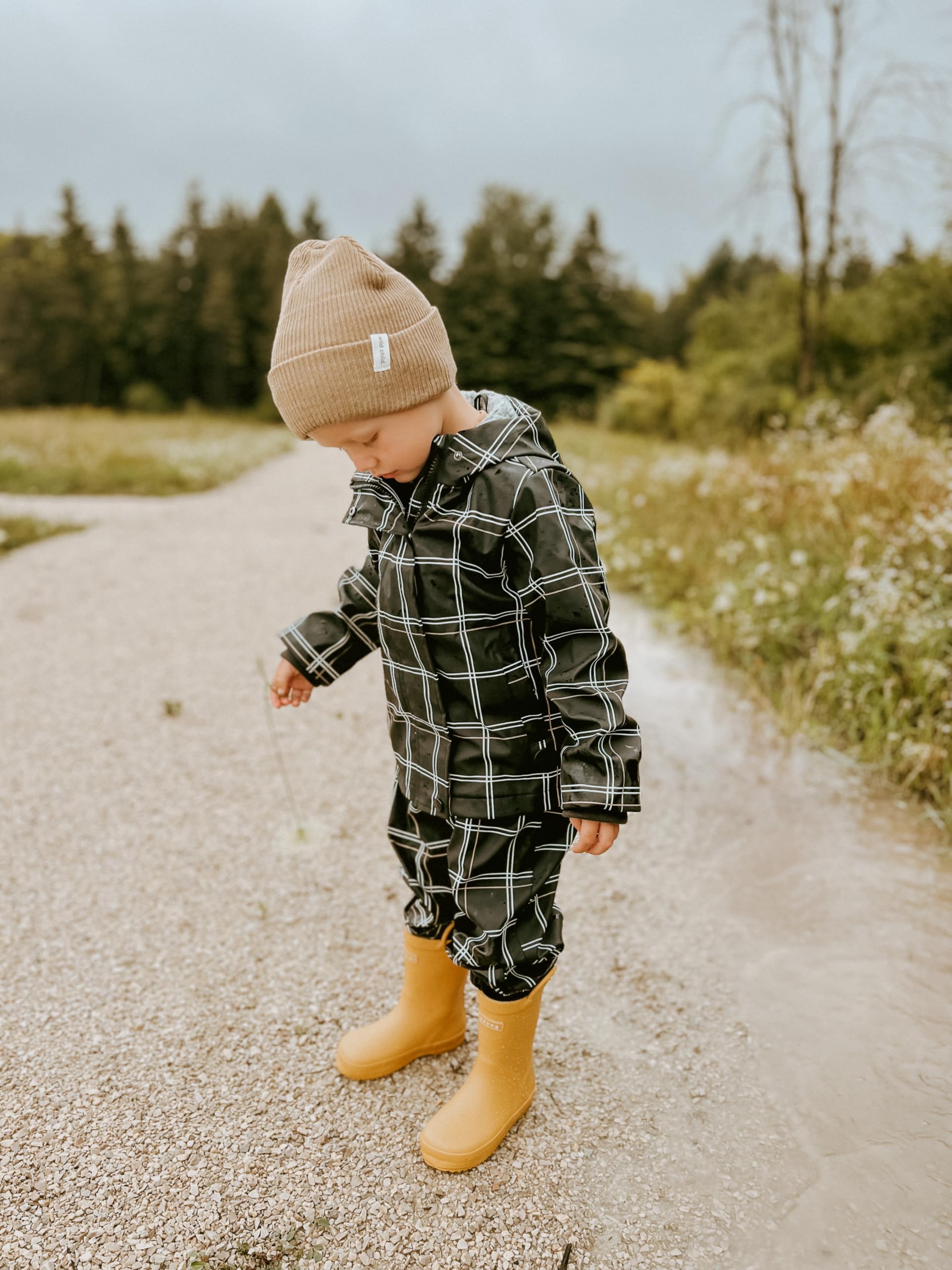 Puddle Buddies Toddler & Kids Rain Boots for Boys & Girls - Waterproof Mud Boots for Outdoor Play, Puddle Jumping, and Gardening | Durable & Comfortable Kids' Rain Shoes
