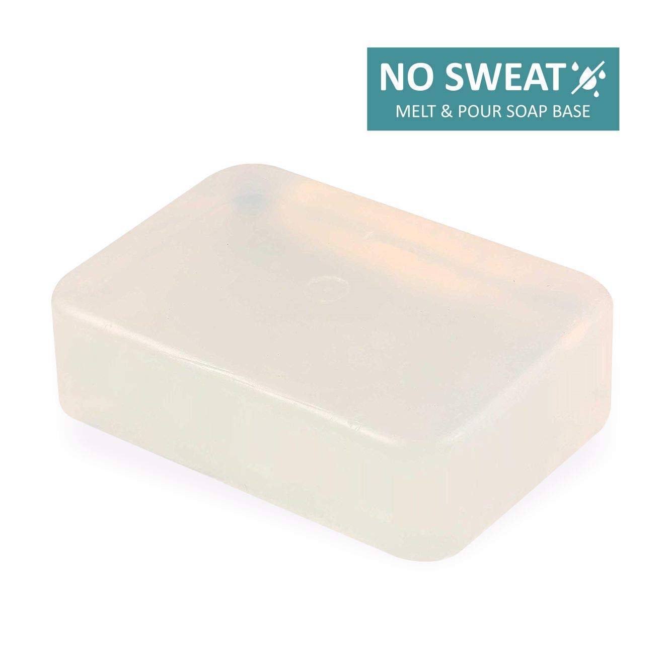Ultra Clear Transparent Melt and Pour Soap Base - SLS Free, SLES Free, Paraben Free - 450g (15.87 oz) - Perfect for DIY Soap Making, Handmade Gifts, and Craft Projects