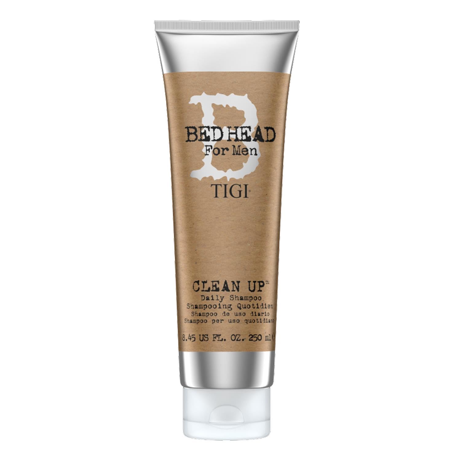 TIGI TIG077 Clean Up Shampoo for Men by Bed Head - Deep Cleansing & Volumizing Hair Care - Perfect for Daily Use & Styling