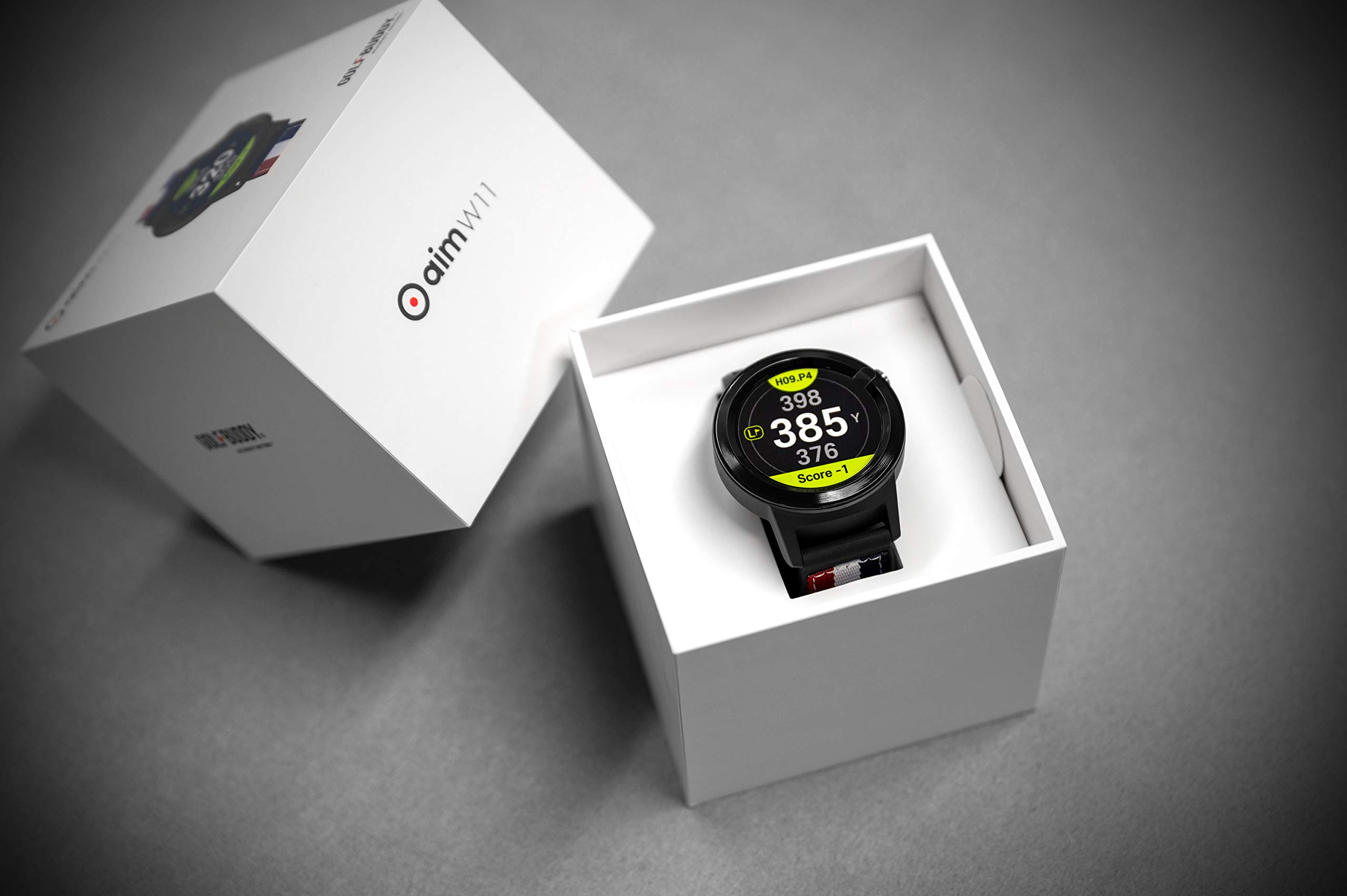 GolfBuddy Aim W11 GPS Golf Watch - Premium Color Touch Screen, Easy to Use Golf Rangefinder for Men & Women | Perfect for Course Play & Practice Sessions