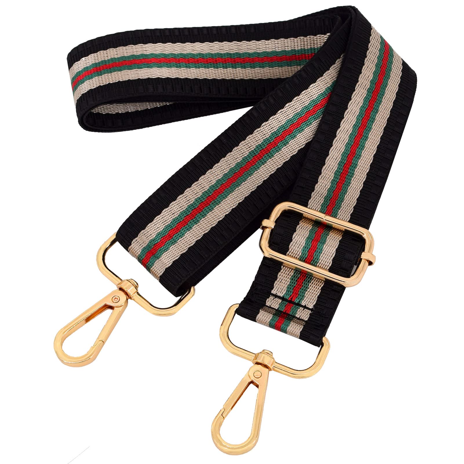 Replacement Purse Straps - Adjustable Crossbody Guitar Style Handbag Strap for Women | Perfect for Everyday Use, Travel & Shopping