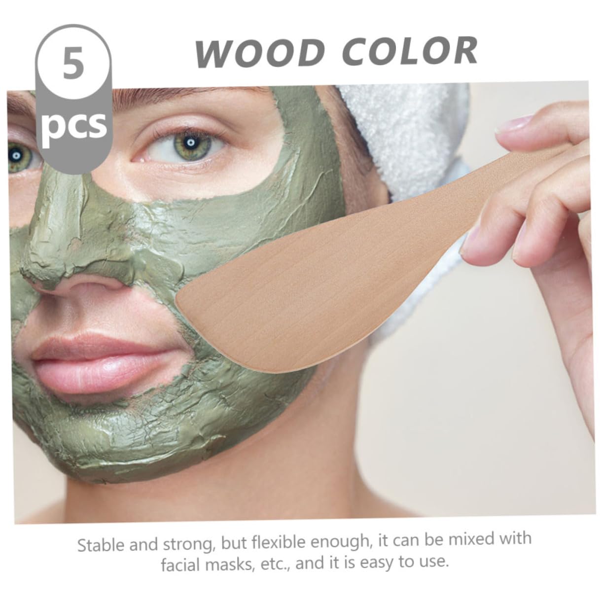 Mikinona DIY Facial Mask Bowl Set - 10 Piece Kit with Mixing Bowl, 2 Brushes, Spoon & Stirring Stick - Professional Beauty Mask Applicator for Skincare & Homemade Face Masks - Perfect for Spa Days & At-Home Skincare Routines