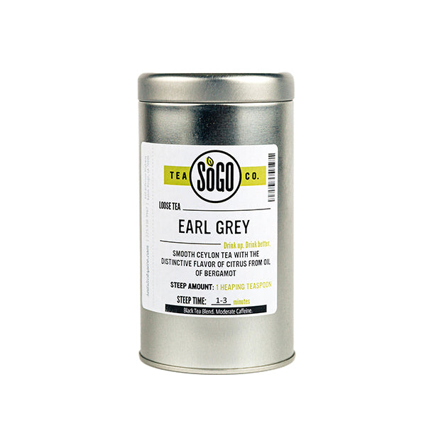 Premium Earl Grey Black Tea Loose Leaf - 100% Natural & Aromatic - Perfect for Afternoon Tea, Gifts & Relaxation