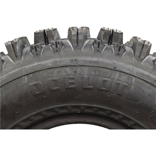 Ocelot P357 20x10x9 ATV Tires - GNCC Holeshot Sport RAZR Style 4-Ply Bias Tires with Non-Directional Tread for Durability, Grip & Traction - Perfect for Off-Road Racing, Trail Riding & Mud Adventures - 20x10-9 Rear ATV Tires