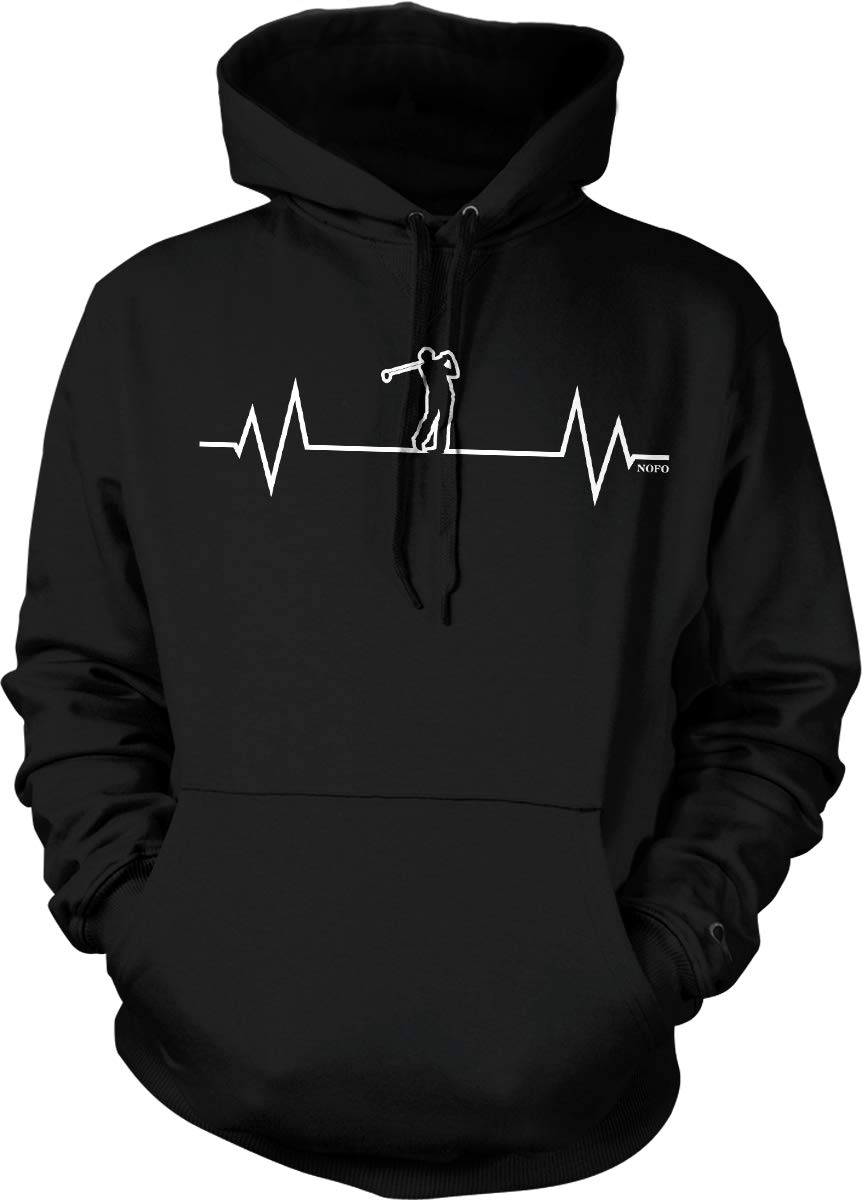 I Love Golf Hooded Sweatshirt - Comfortable Pullover for Golf Enthusiasts - Perfect for Golf Tournaments & Casual Wear