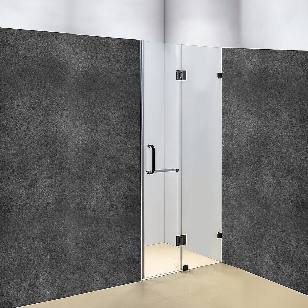 10mm Frameless Shower Screen 120x200cm - Wall to Wall Bathroom Glass Enclosure by Della Francesca | Perfect for Modern Walk-in Showers and Spa Bathrooms