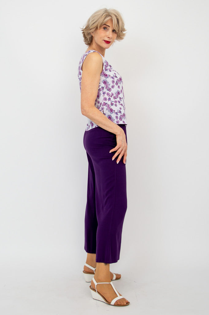 Havana Tank Top - Soft Linen & Bamboo Blend - Women's Casual Summer Tops - Perfect for Beach Vacations & Weekend Outings