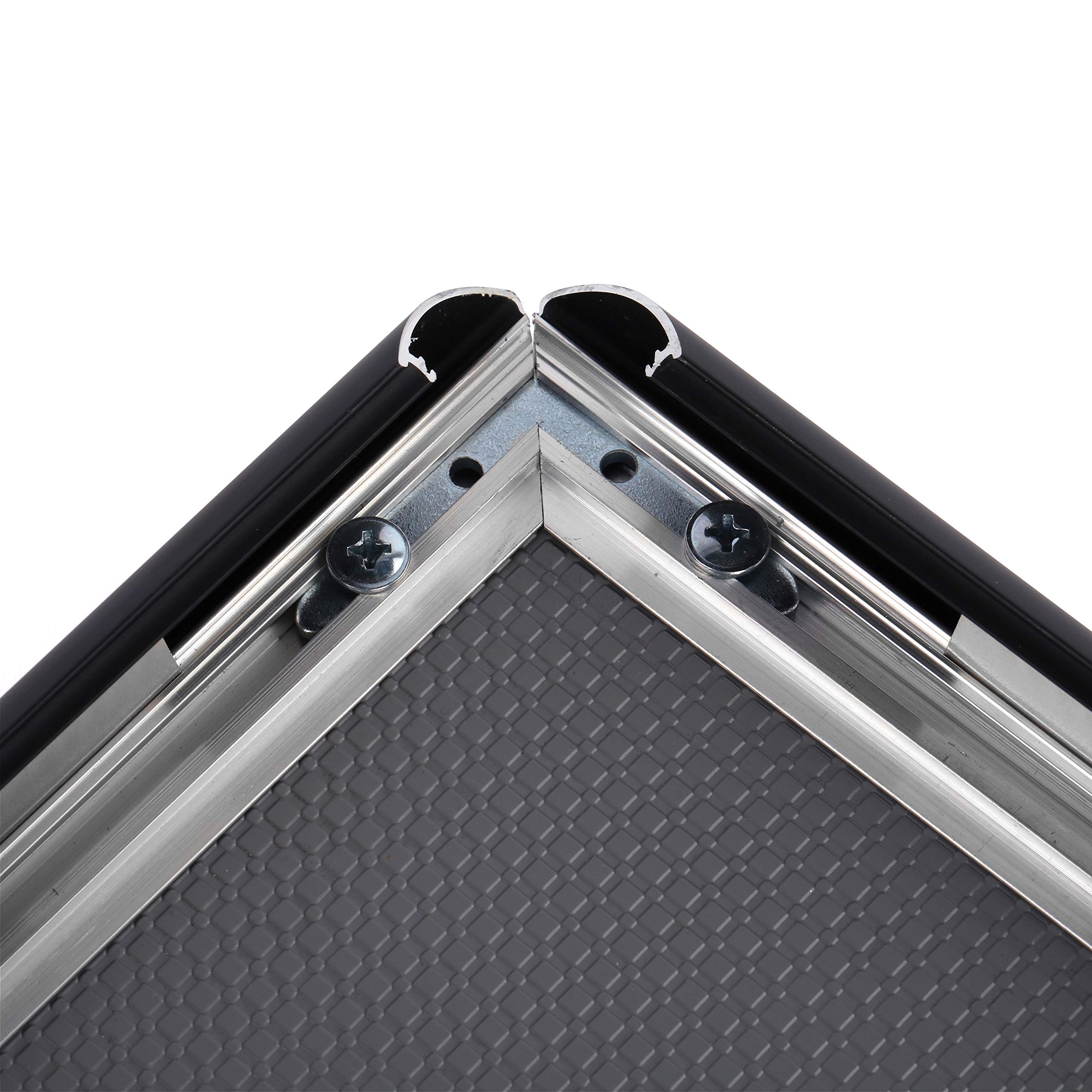 24x36 Inch Black Aluminum Snap Poster Frame - 1