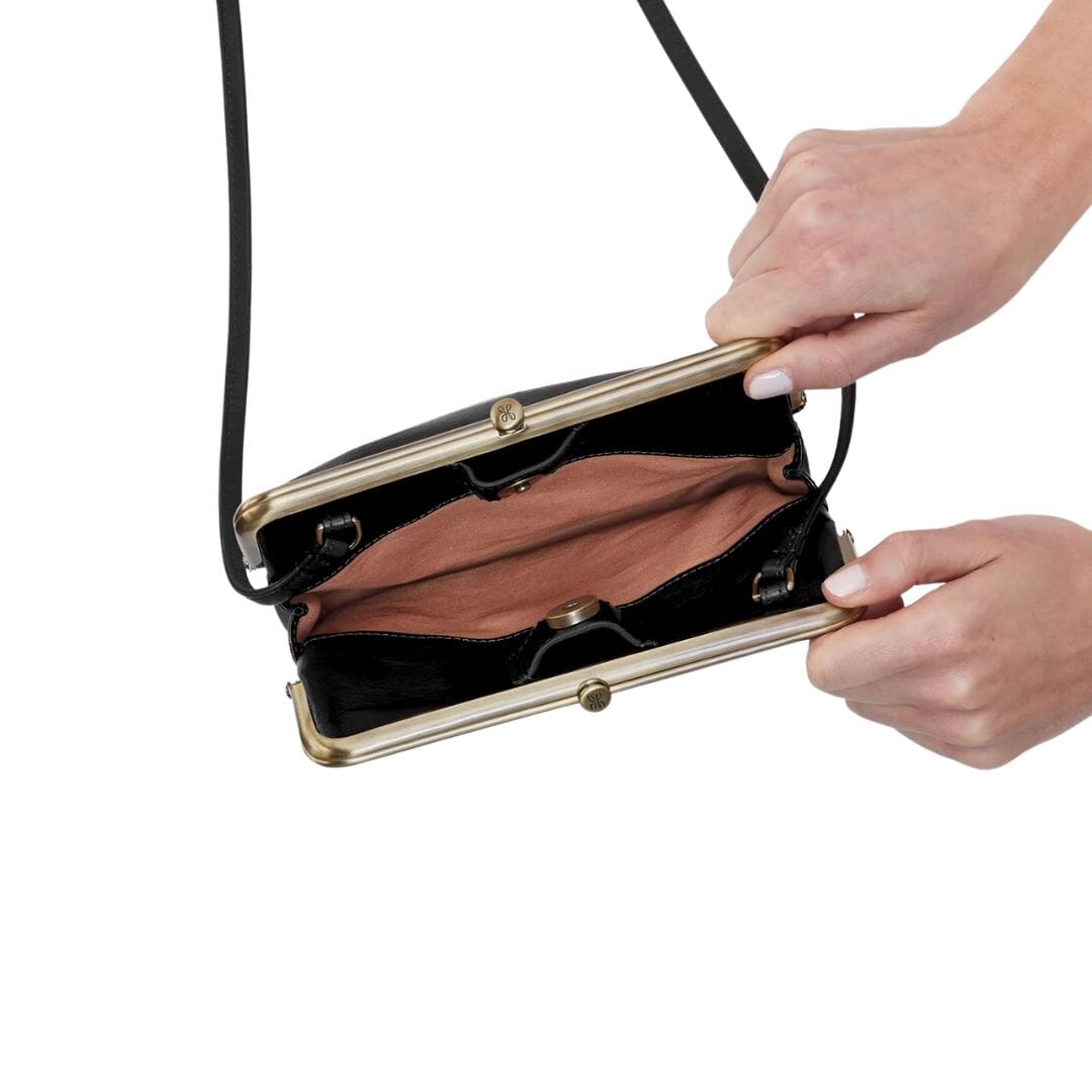 HOBO LAUREN Leather Crossbody Bag for Women - Stylish Shoulder Purse with Adjustable Strap, Perfect for Work, Travel & Everyday Use