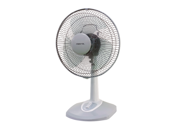 MTF1217SE 12 Inch High Velocity Table Fan - Quiet Cooling Fan for Home, Office & Dorm - Energy Efficient Desk Fan with Adjustable Tilt & 3 Speeds - Perfect for Bedroom, Living Room & Workspace
