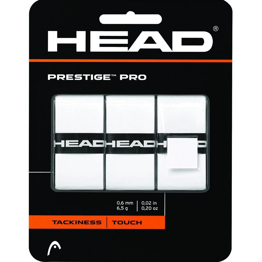 Head Prestige Pro Overgrip - Premium Tennis Racket Grip Tape for Better Control & Sweat Absorption - Perfect for Tennis, Badminton & Racquetball Players
