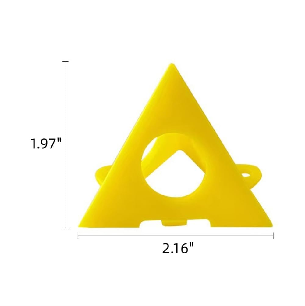 20pcs Pyramid Painting Stands for Canvas - Mini Cone Paint Stands, Door Risers & Cabinet Support - Perfect for Acrylic Pouring, DIY Art Projects & Home Decor