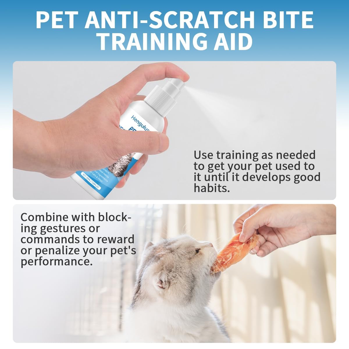 **Natural Cat Deterrent Spray for Indoor & Outdoor Use – Safe & Effective Training Aid for Cats & Kittens – Protects Furniture, Sofas, Curtains from Scratching – Ideal for Pet Owners & Home Use**