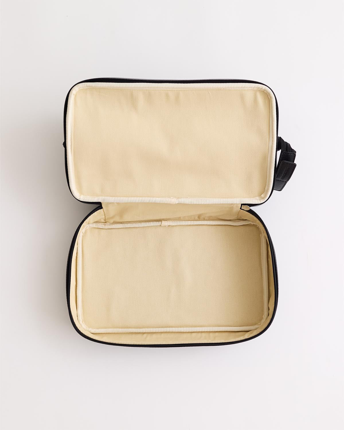 Black Holiday Vanity Case - Travel Makeup Organizer for Women, Perfect for Vacation & Weekend Getaways