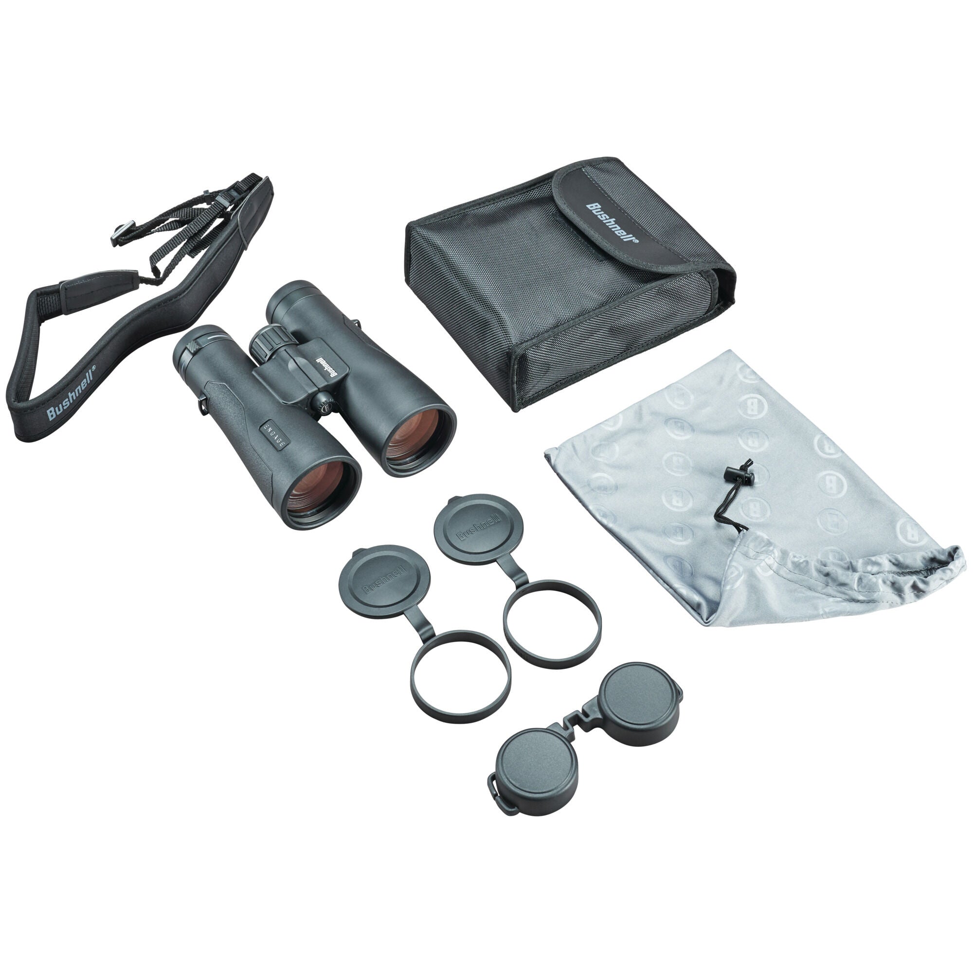 Bushnell Engage EDX 12x50 Roof Prism Binoculars - High Power Long Range Binoculars for Bird Watching, Hunting & Outdoor Adventures