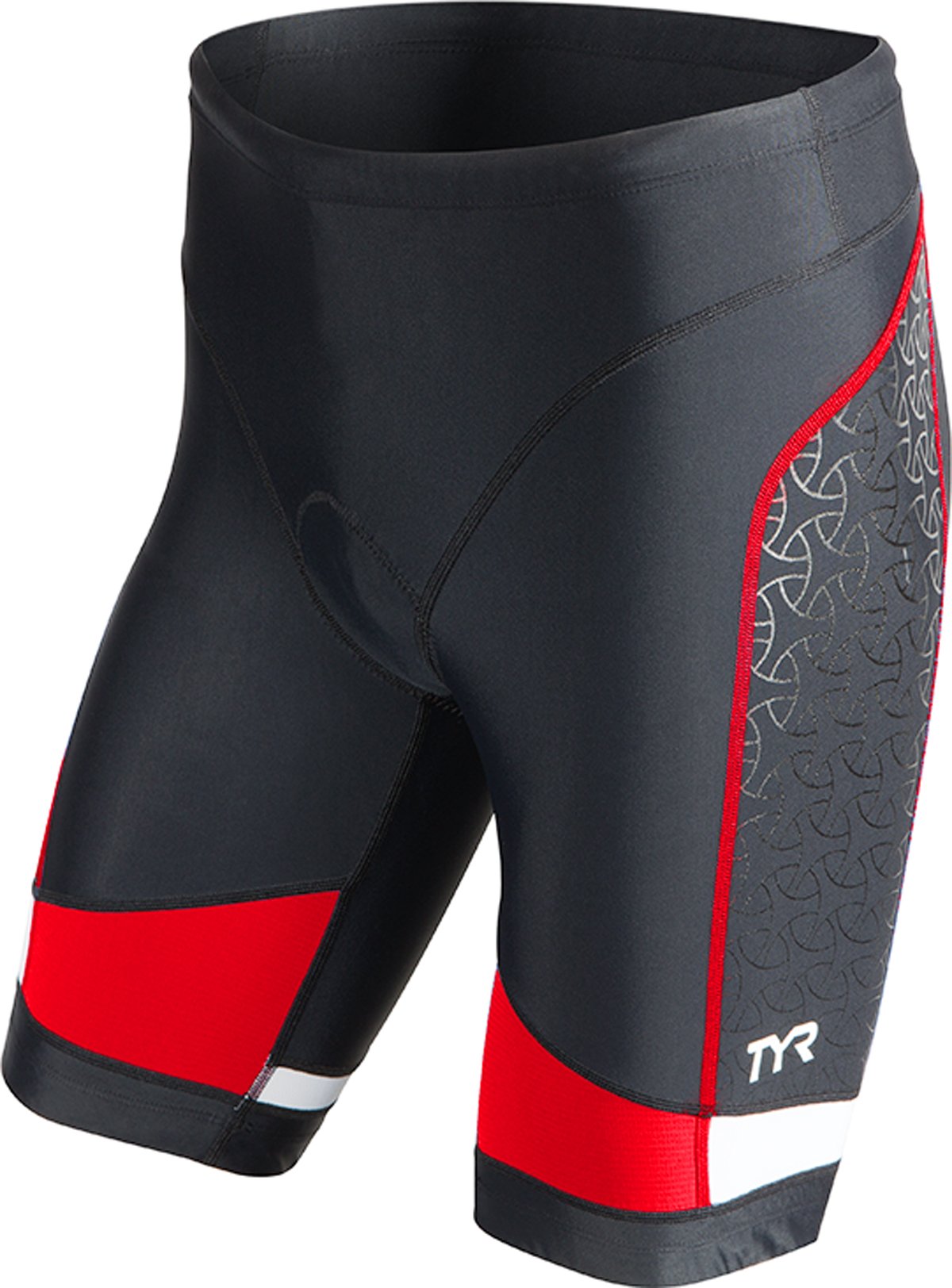 TYR Sport Men's Competitor 9-Inch Triathlon Compression Shorts - Quick-Dry Workout Gear for Running, Cycling & Gym Training