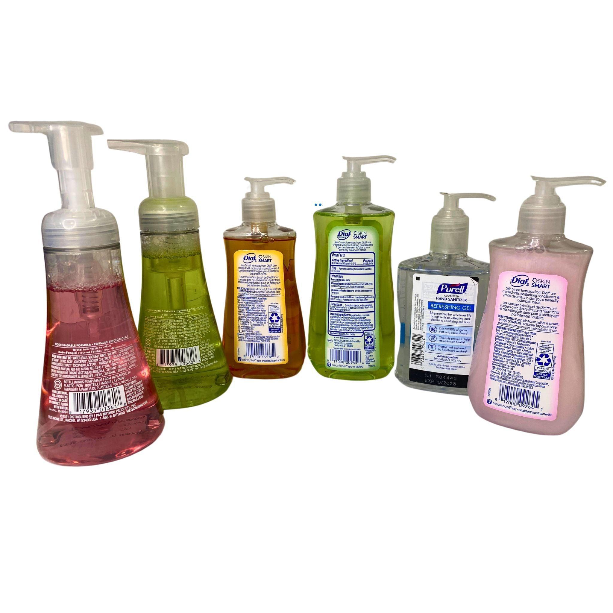 Premium Hand Hygiene Kit - 70 Pcs Bulk Pack with Hand Sanitizer, Foaming Hand Soap & Liquid Soap | Ideal for Offices, Schools, Restaurants & Healthcare Facilities