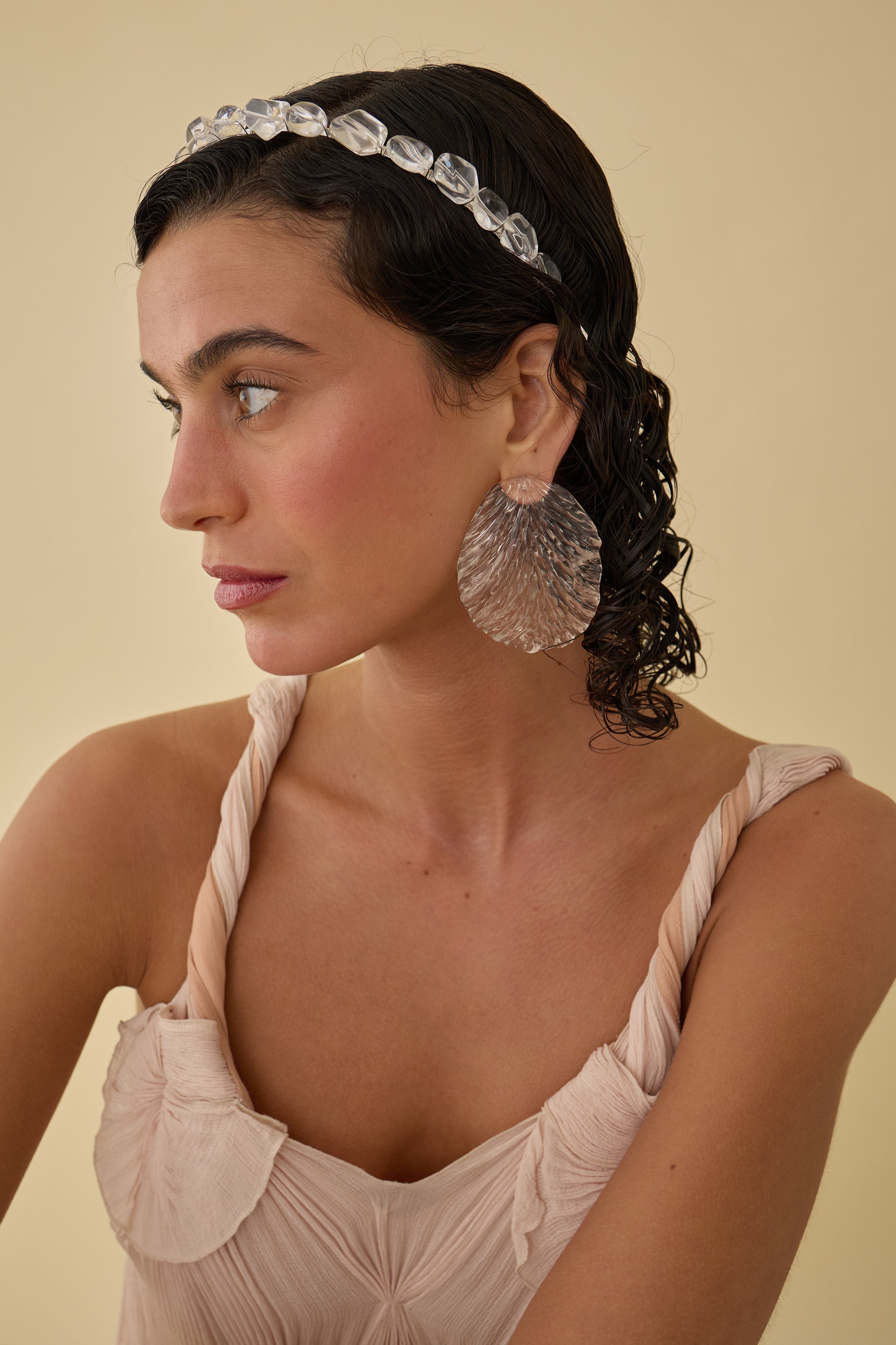 Nala Beaded Strand Headband for Women - Stylish Boho Hair Accessory for Parties, Weddings & Everyday Wear