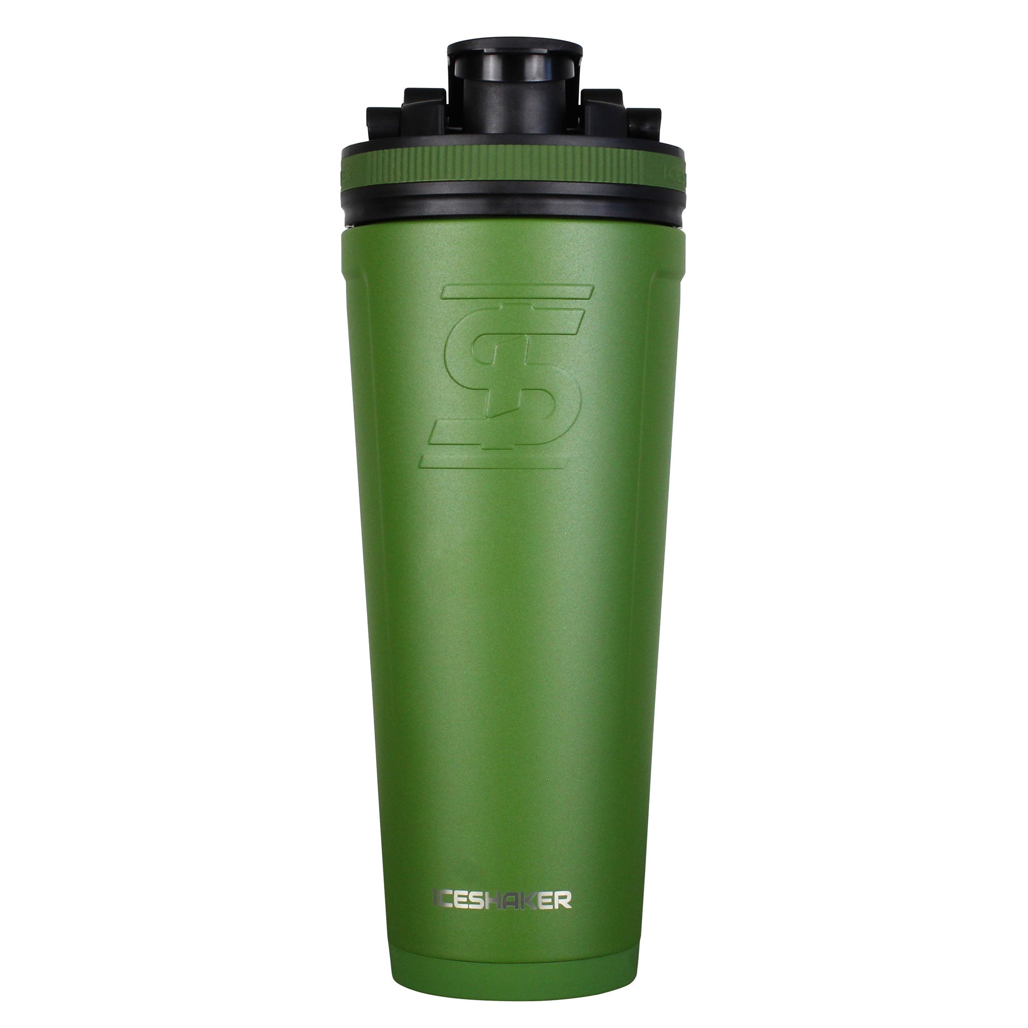Nick The Mutant Walker Custom 36oz Insulated Stainless Steel Shaker Bottle - Green - Perfect for Gym, Protein Shakes & Post-Workout Recovery