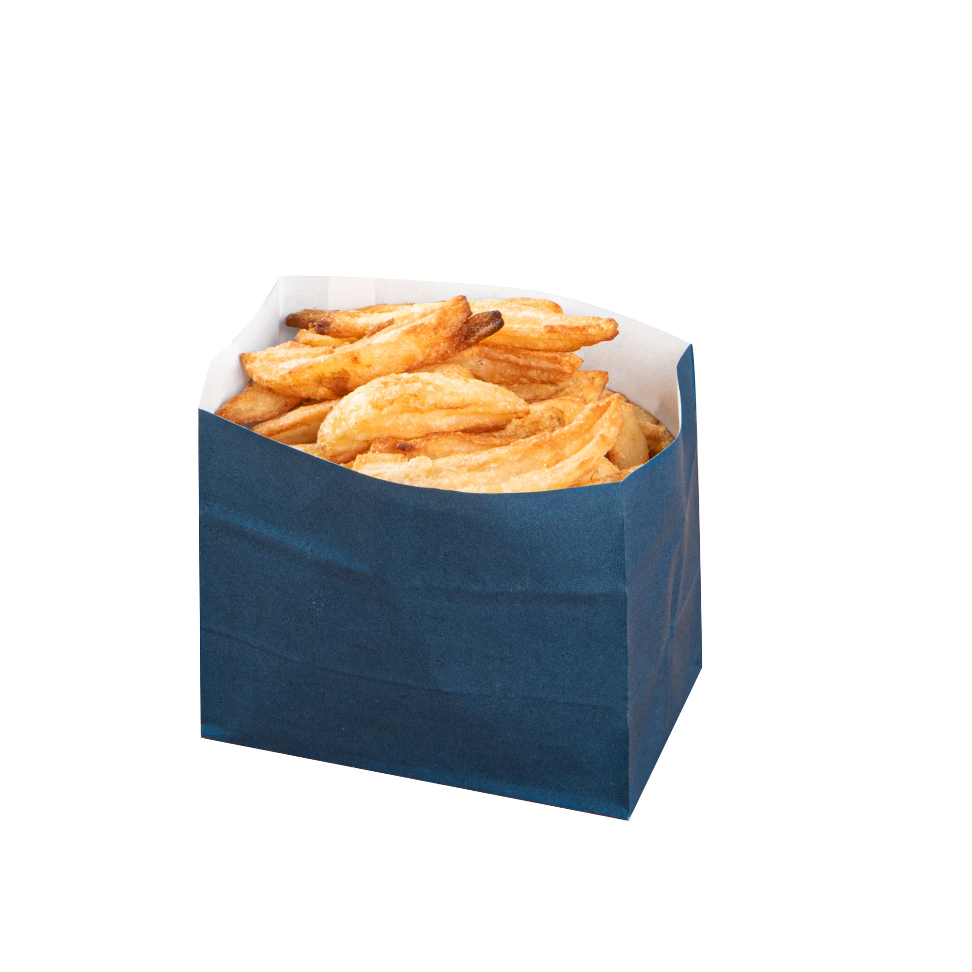 Premium Midnight Blue Paper Snack Bags 4.25