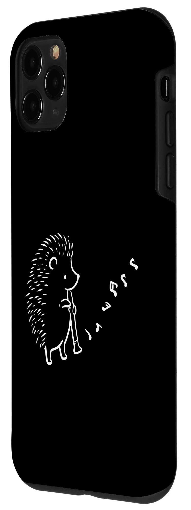 iPhone 11 Pro Hedgehog Case - Cute Hedgehog Design Protective Cover for Pet Lovers | Perfect Gift for Hedgehog Owners & Animal Enthusiasts