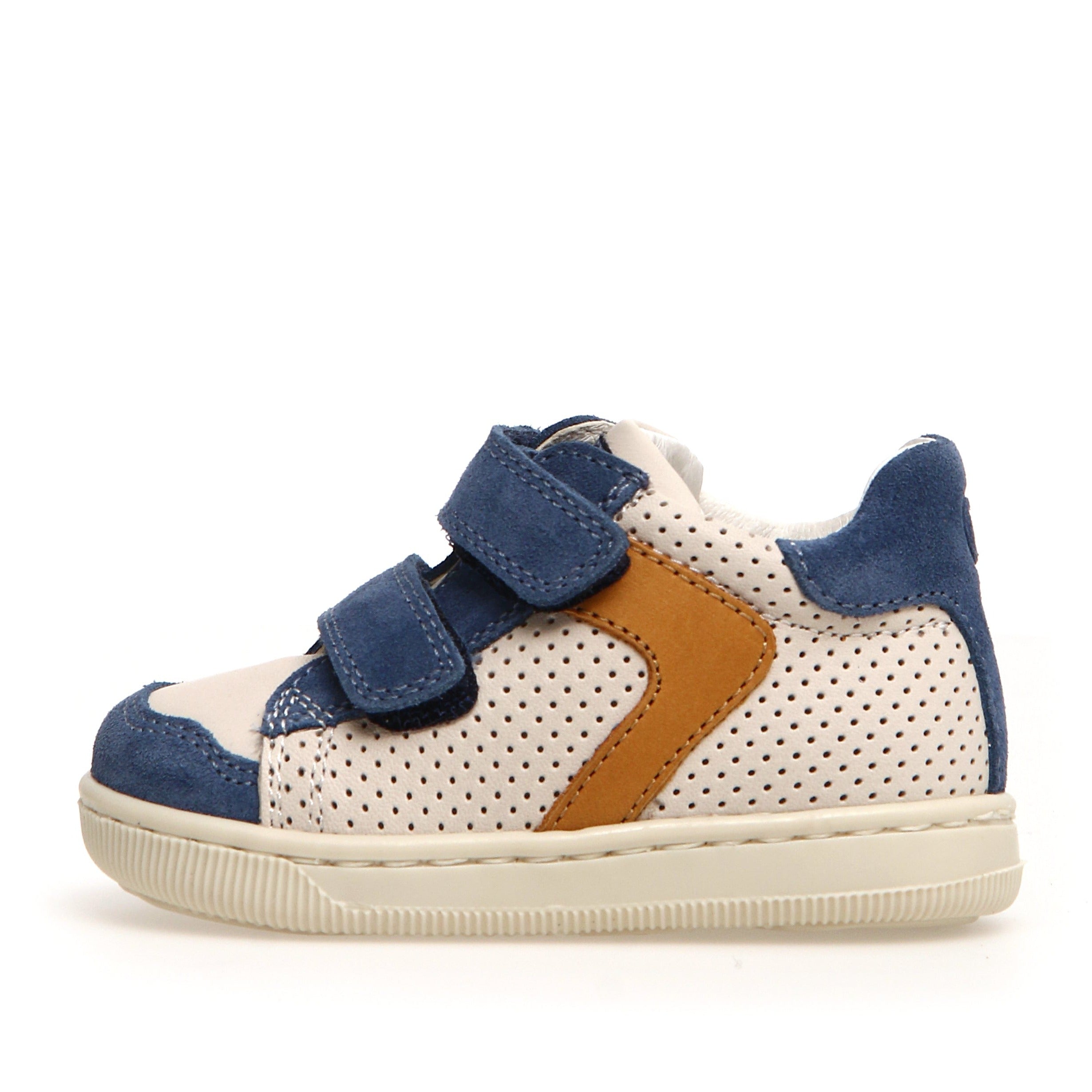 Falcotto Kids' Fashion Sneakers for Boys & Girls - Comfortable Lightweight Casual Shoes in Azure Milk Color | Perfect for School, Play & Everyday Wear