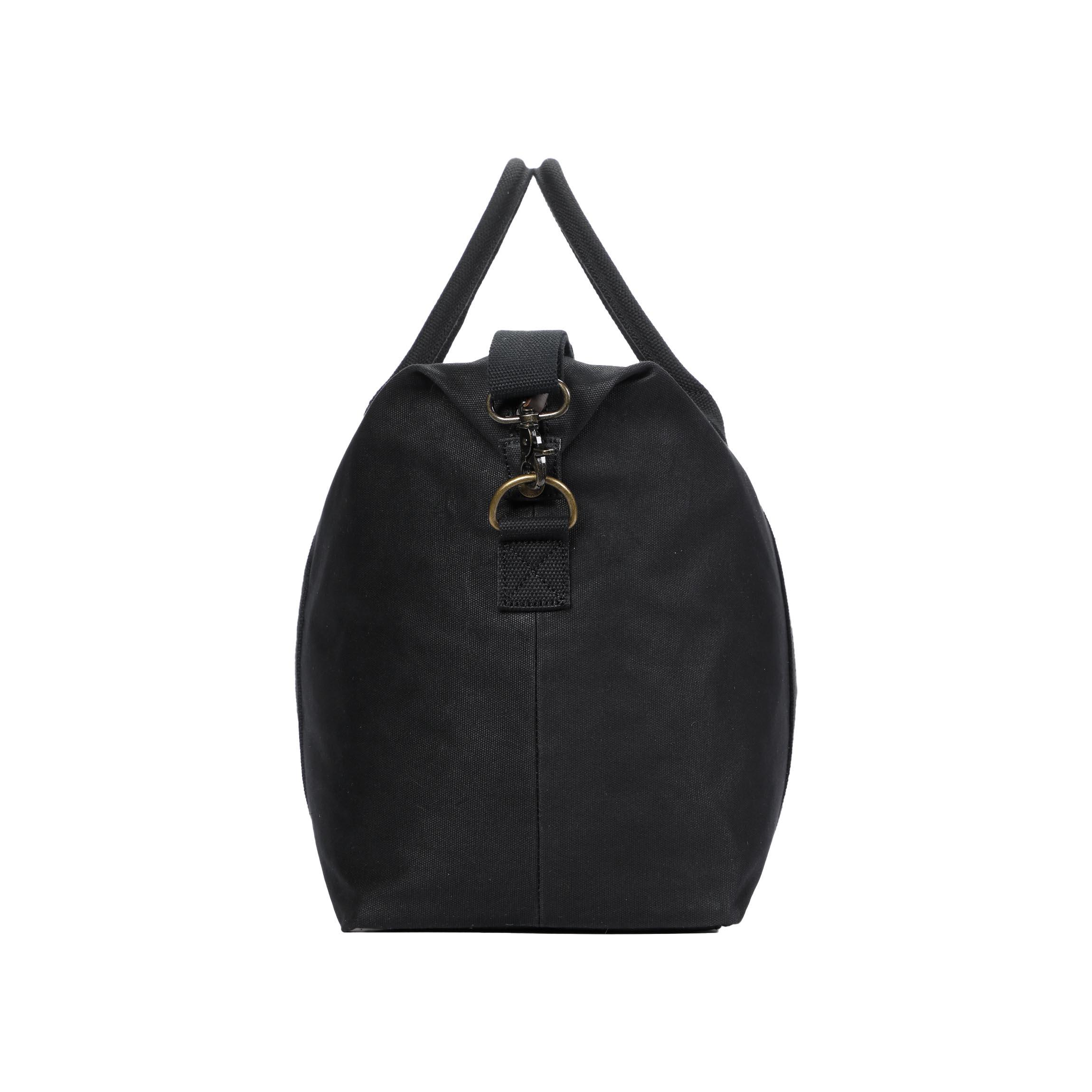 TRP0546 Troop London Heritage Canvas Holdall - Large Durable Travel Duffel Bag for Gym, Weekend Trips & Outdoor Adventures