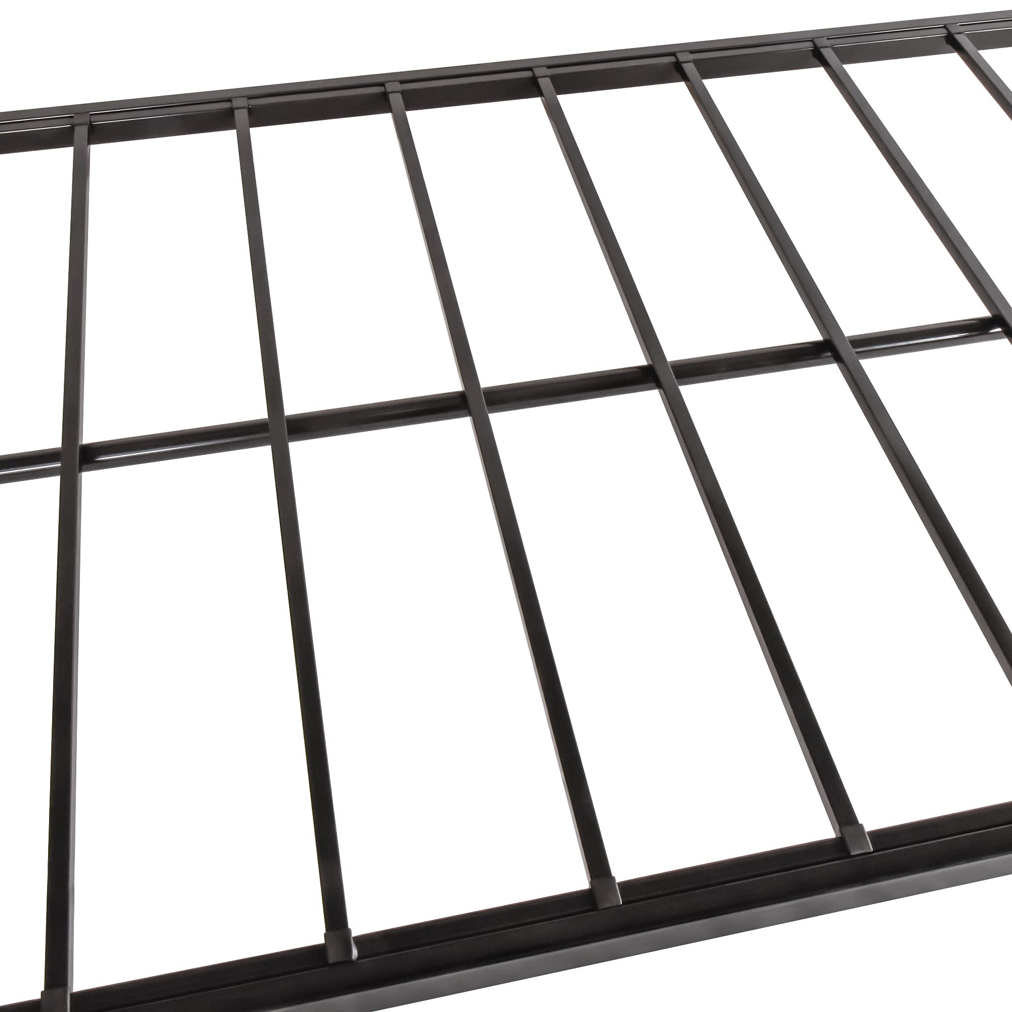 EMKK Twin Over Twin Metal Bunk Bed Frame for Kids, Teens & Adults - Sturdy Guard Rails & Ladder Included - Space Saving, Noise-Free Design - Easy Assembly, No Box Spring Needed - Perfect for Dorms, Small Bedrooms & Shared Kids' Rooms
