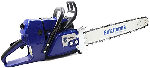 Farmertec Holzfforma G660 92CC Gas Chainsaw - 25 Inch Guide Bar & 84DL Saw Chain - Professional 3/8 .063 Pitch - Heavy Duty Wood Cutting for Forestry, Logging & Firewood Preparation