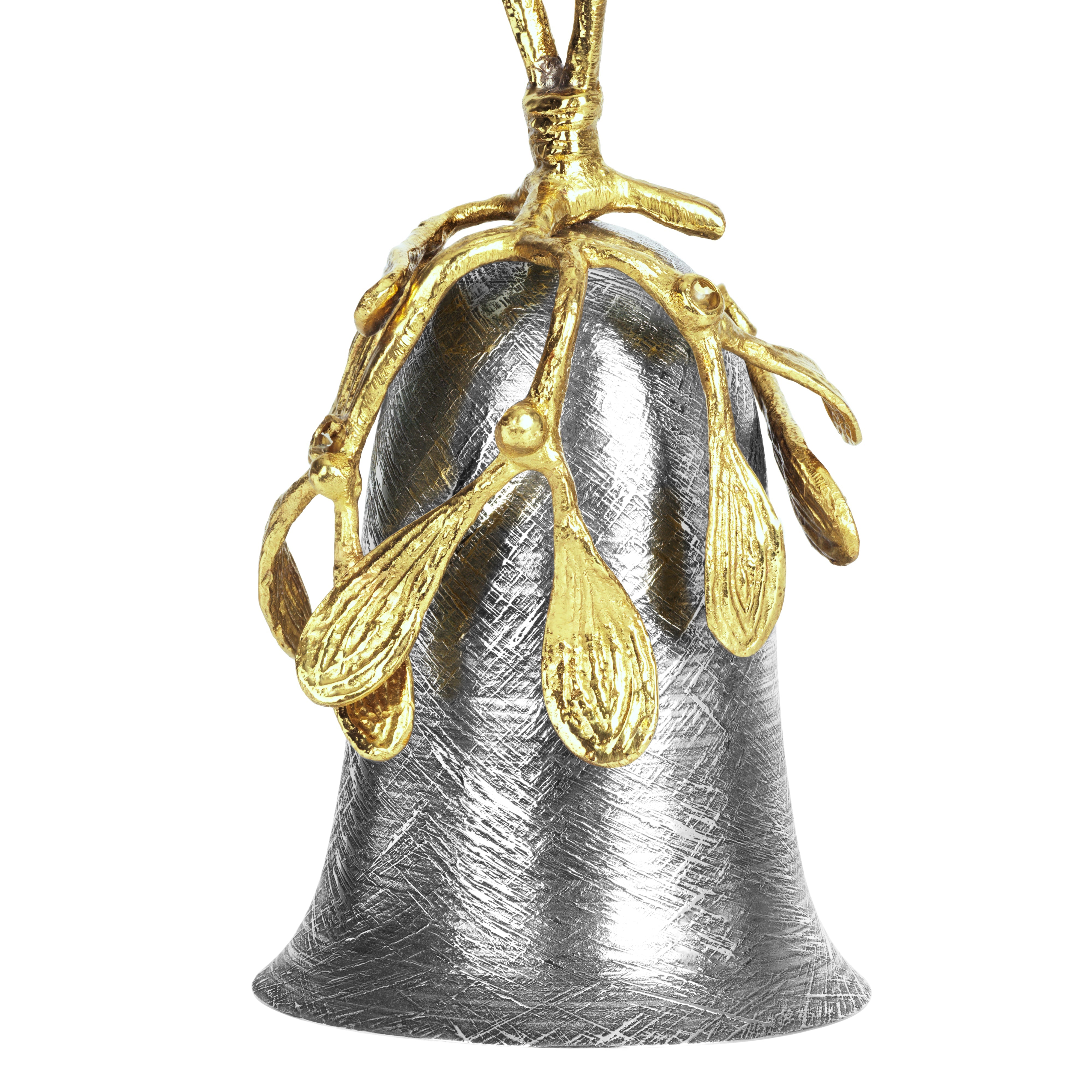 Christmas Mistletoe Bell - Holiday Decorative Hanging Bell for Xmas Tree, Home, and Party Decorations - Perfect for Festive Celebrations and Gift Giving