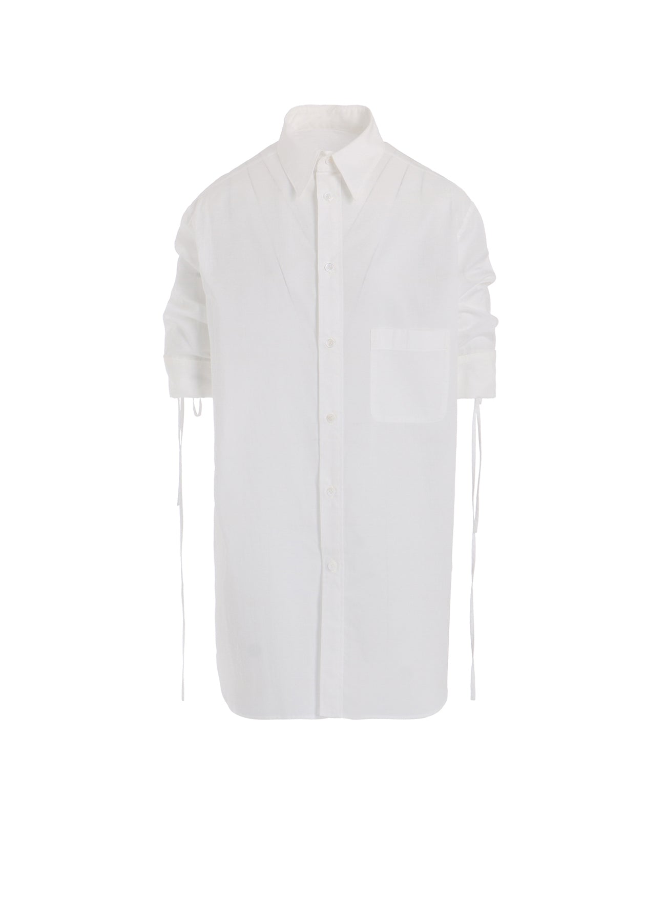Cotton Lawn Shirring Sleeve Blouse - Women's Elegant Summer Top for Casual Wear, Office & Date Nights