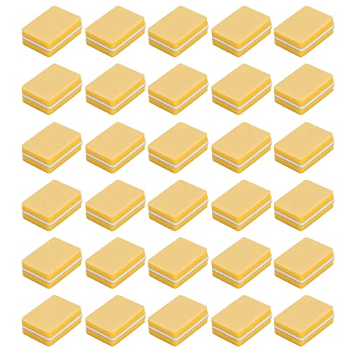 30pcs Nail Buffing Block & Edge File Set - Professional Nail Buffer Kit for Home & Salon Use - Perfect for Women's Nail Care & Manicure - Ideal for DIY Nail Art, Pedicures & At-Home Grooming (Yellow)
