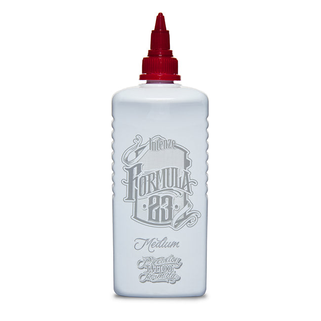Intenze Tattoo Ink Formula 23 Medium Grey Wash - Professional Tattoo Artist Supplies - 10oz Bottle for Body Art & Permanent Makeup