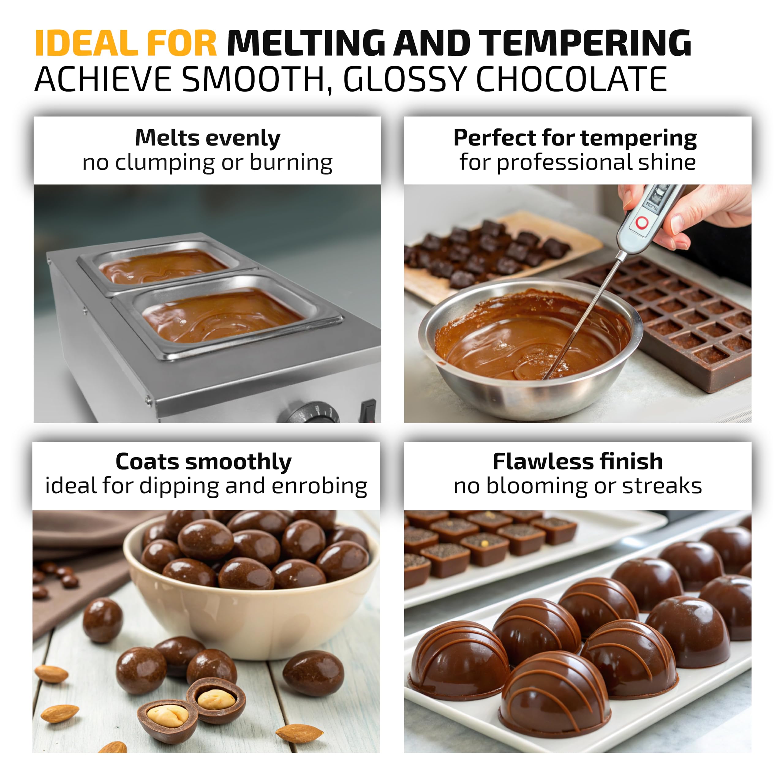 OldSoul Milk Chocolate Compound Buttons 2.2 lb (1 kg) - 8% Real Cocoa for Baking, Candy Making & Desserts - Smooth Melting Chocolate Chips for Cookies, Cakes & DIY Treats - Bulk Baking Supplies for Home Bakers & Professionals