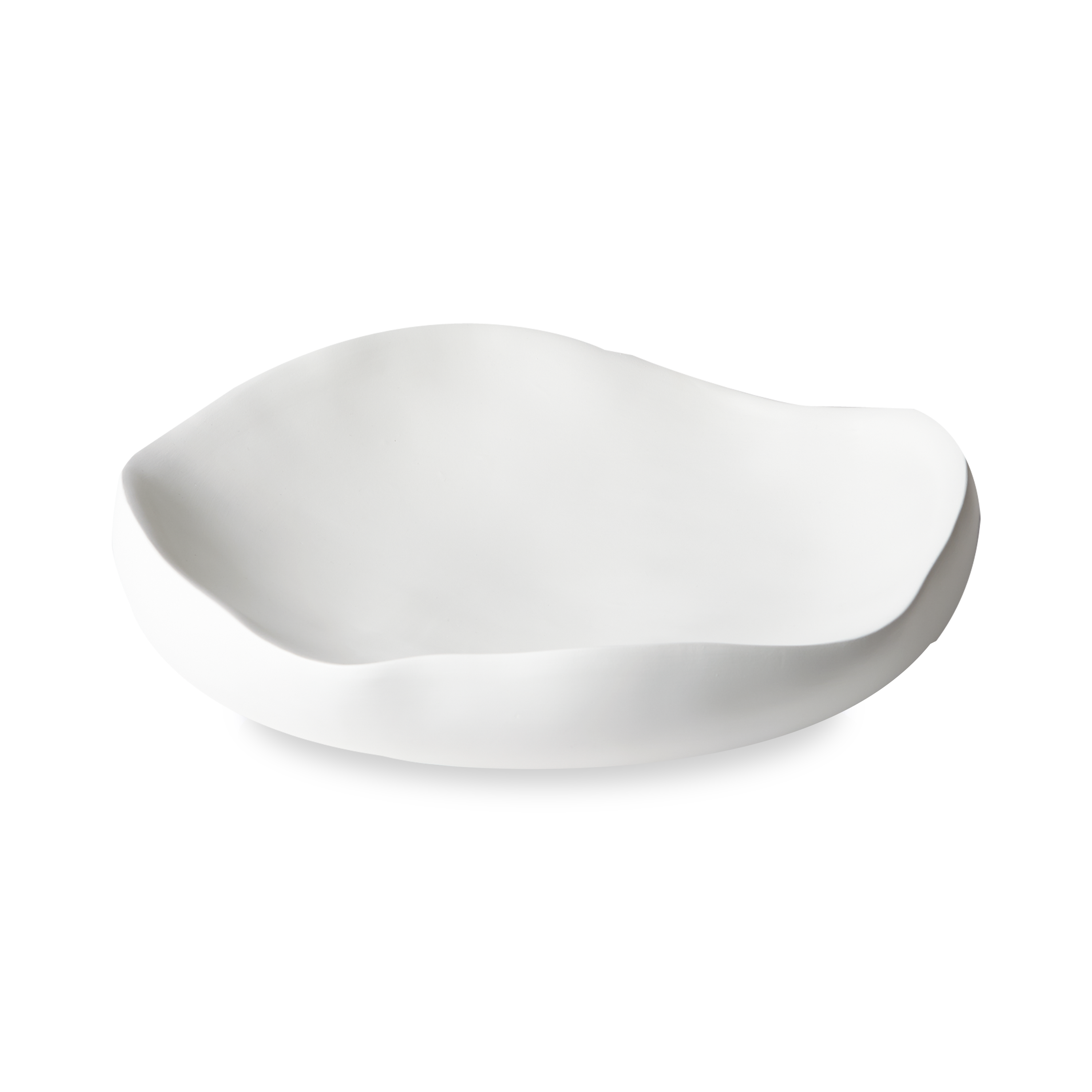 Organic Matte White Ceramic Bowl - Eco-Friendly, Durable & Stylish for Salads, Soups & Healthy Meals - Perfect for Home, Restaurant & Kitchen Use