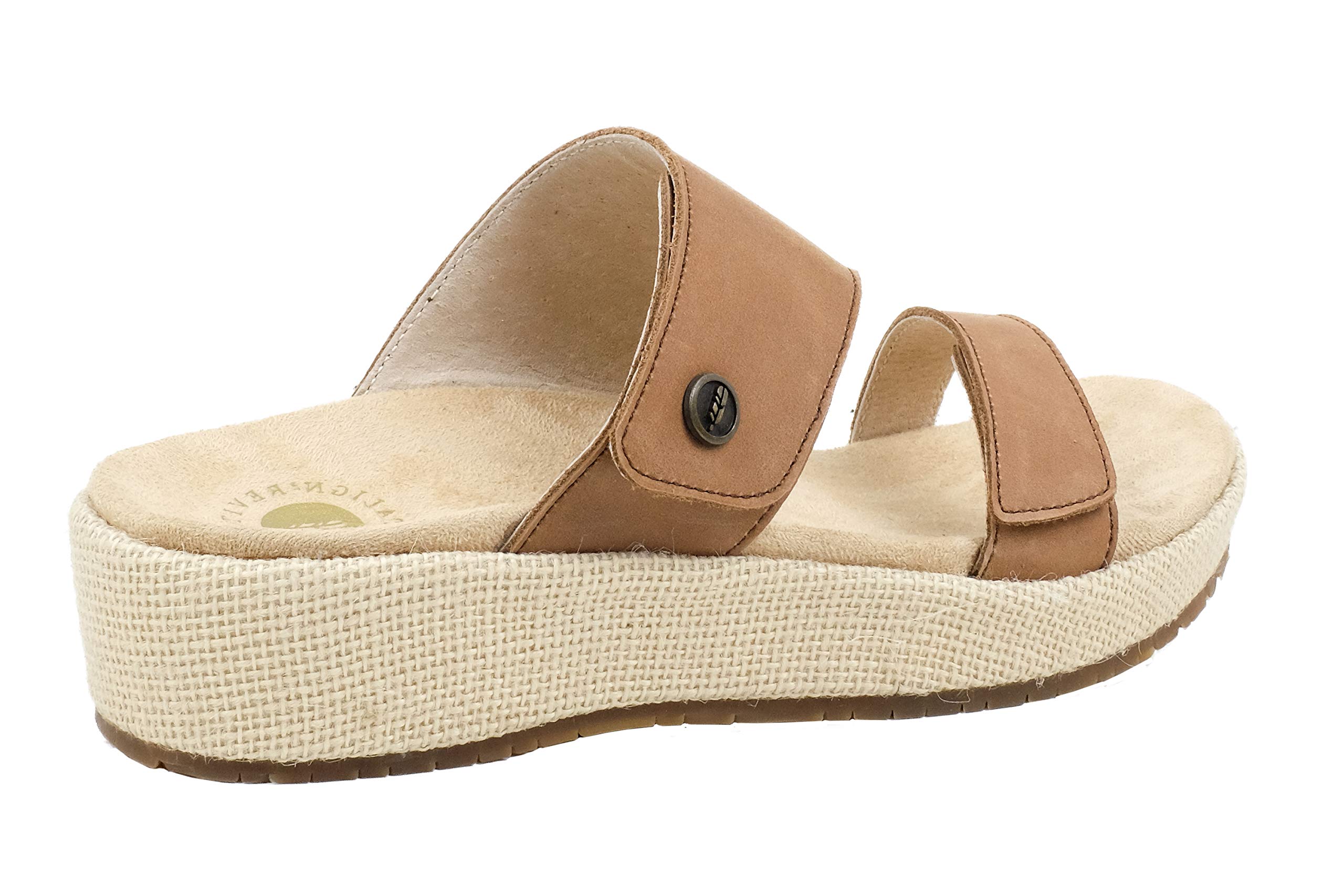 REVITALIGN Women's Comfortable Wedge Sandals - Stylish Summer Casual Shoes for Walking, Beach, and Outdoor Activities