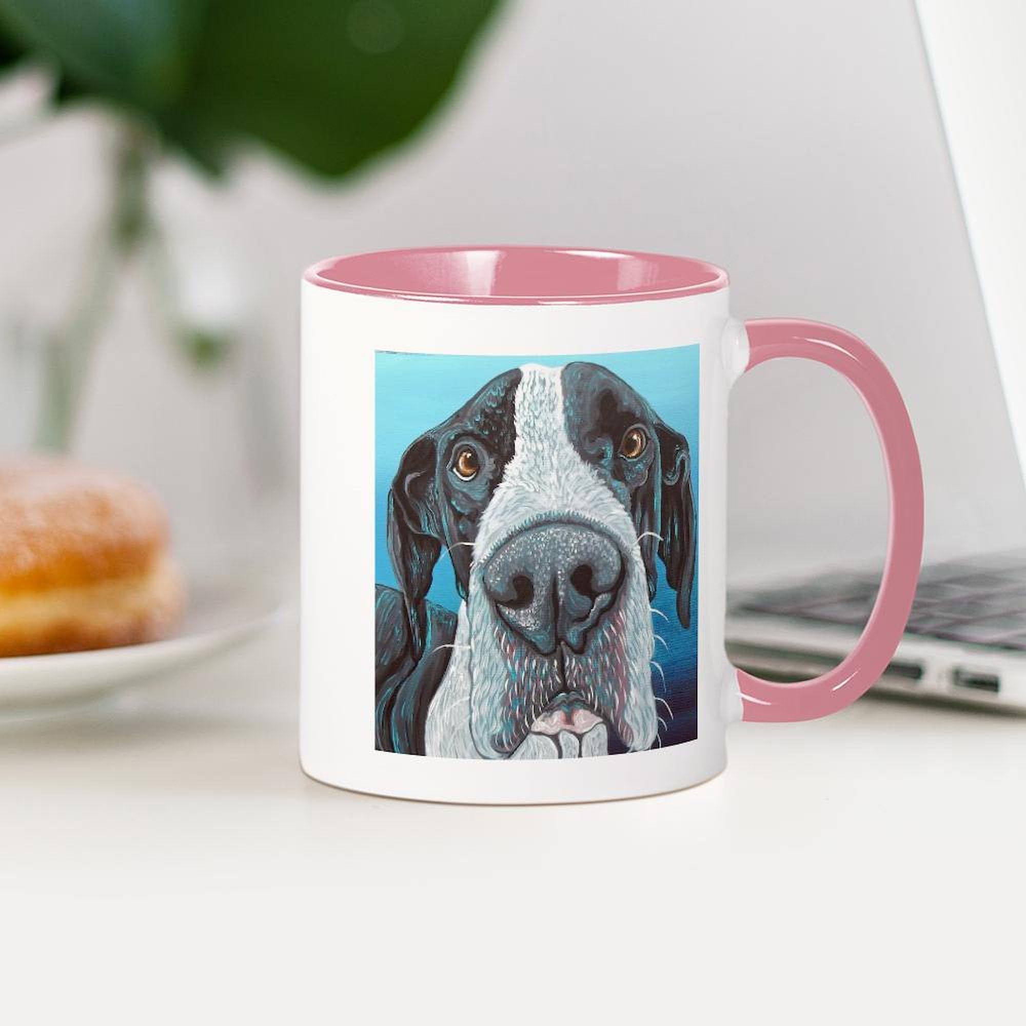 Great Dane Ceramic Coffee Mug 11 oz (325 ml) - Perfect for Dog Lovers, Office Use & Gift Giving | CafePress