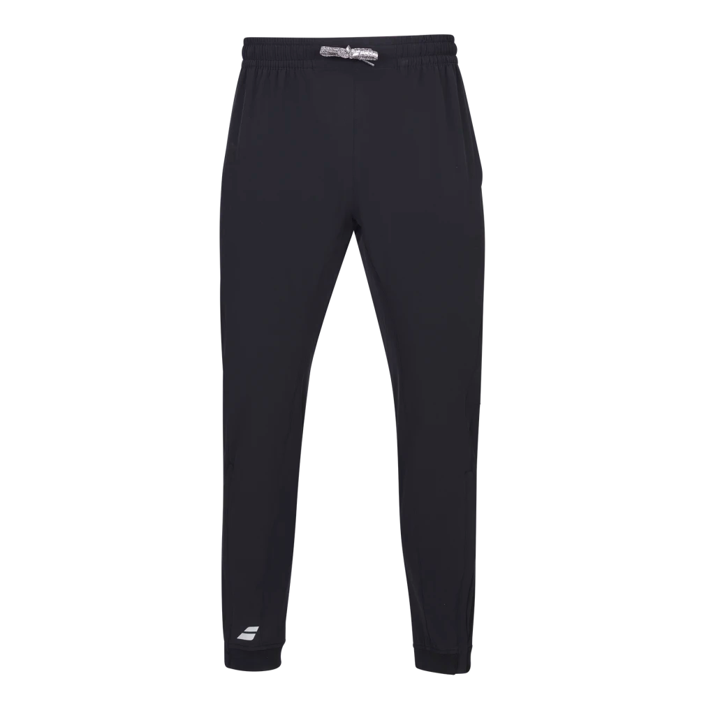 Babolat Junior Play Pants for Kids - Black Tennis & Sports Training Pants - Comfortable Athletic Wear for Boys & Girls