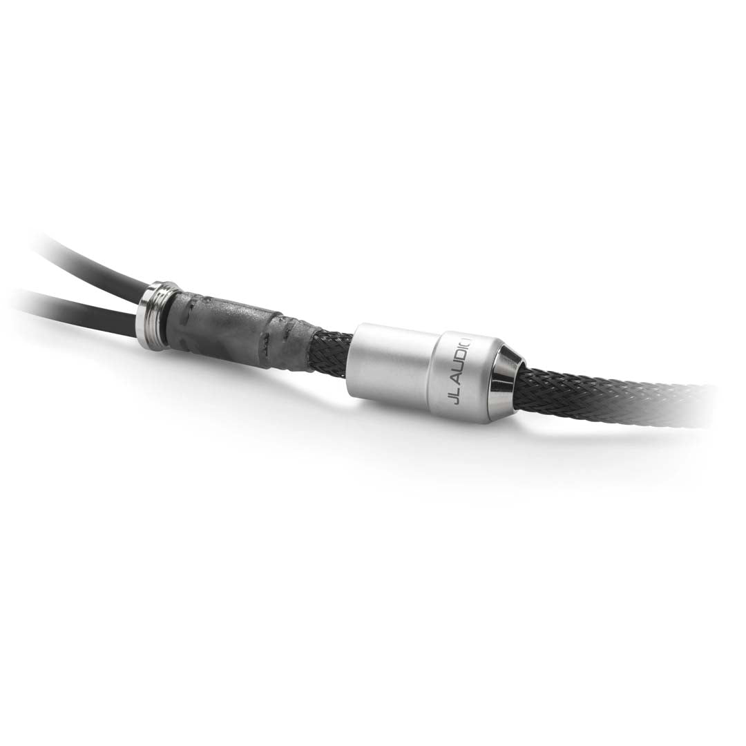 JL Audio XE BLKAIC2 18 - 2 Channel 18ft (5.49m) Premium RCA Audio Cable for Car Stereo & Home Theater Systems - High-Quality Interconnect for Enhanced Sound Performance