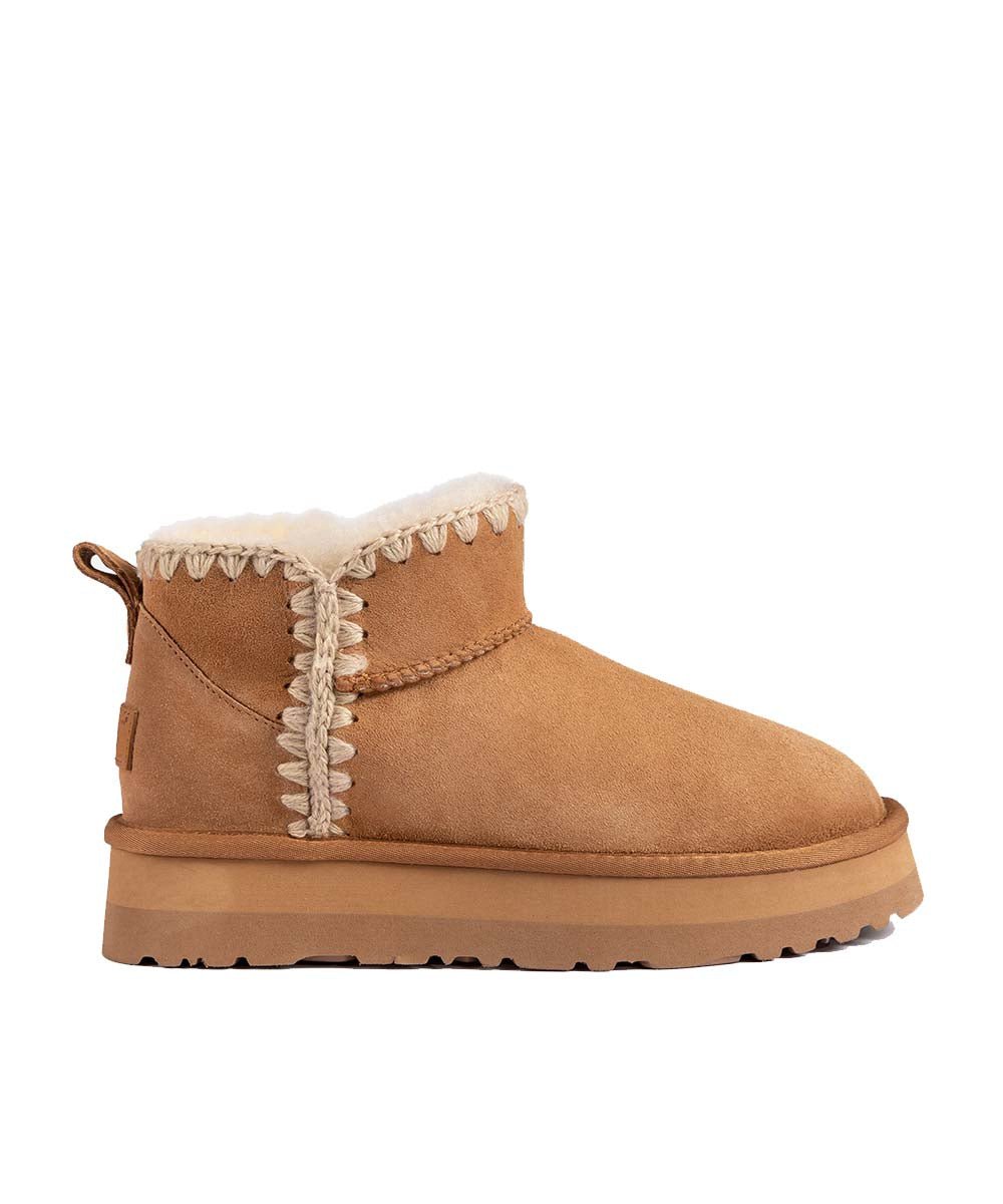 Women's UGG Tracy Platform Boot - Waterproof Winter Boots for Women, Comfortable & Stylish Snow Boots with Fur Lining - Perfect for Cold Weather, Snowy Days & Outdoor Activities