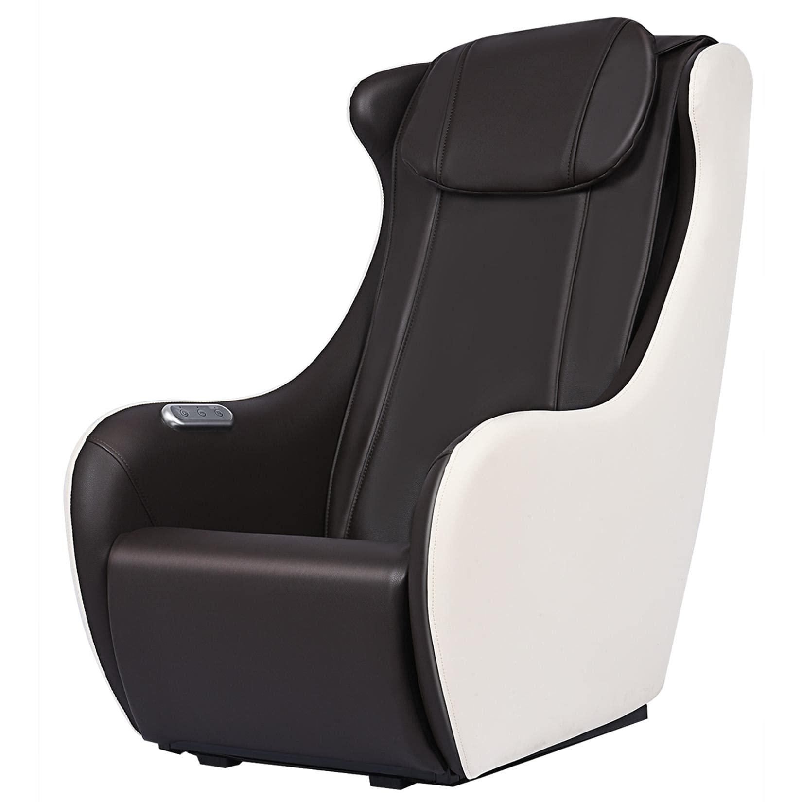 2021 New Compact Shiatsu Massage Chair with Local Heat & 18 Massage Heads - Tapping, Kneading, Roller Techniques for Home/Office Relaxation & Pain Relief