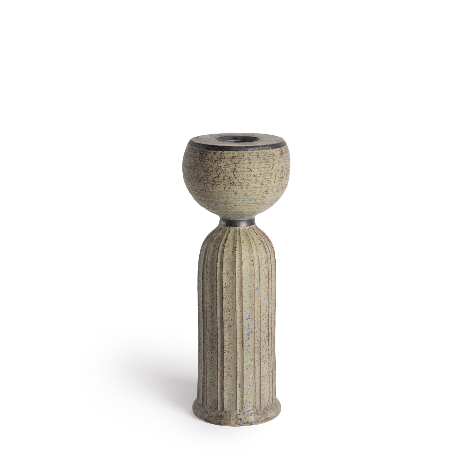 Indigo Kokeshi Vessel - Handmade Japanese Ceramic Bowl for Tea, Rice & Sushi | Perfect for Home Decor, Gift Giving & Traditional Japanese Dining