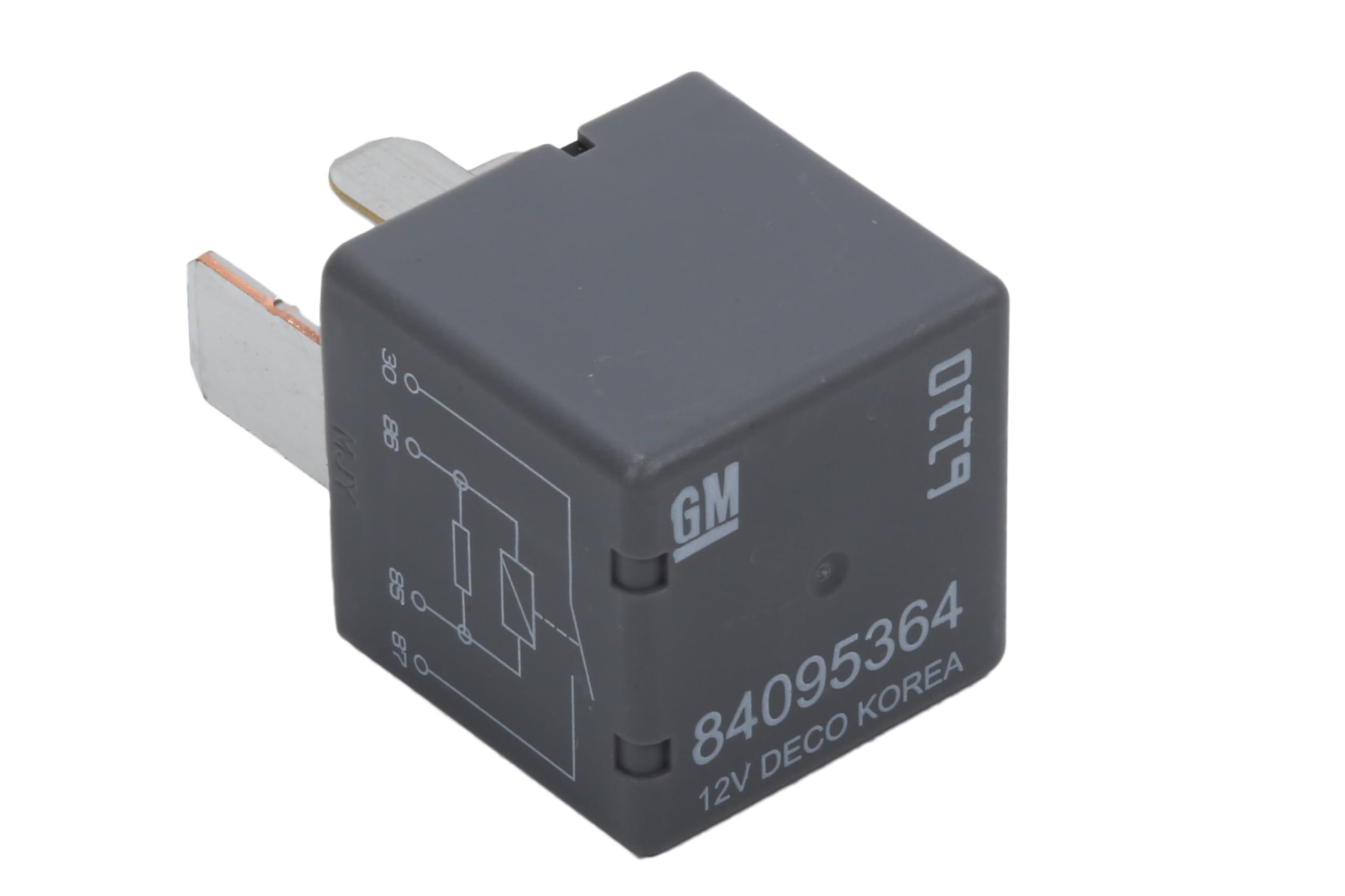 ACDelco GM Original Equipment 84095364 Relay - High Performance Automotive Electrical Relay for GM Vehicles | Ideal for Engine Control, Fuel Pump & Cooling Fan Systems