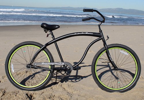 Firmstrong Bruiser Men's Single Speed Beach Cruiser Bike - Perfect for Coastal Rides & Casual Cycling