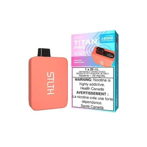 STLTH Titan PRO 15K Disposable Vape - 15000 Puffs, 5 Pack - Long-Lasting & Portable Vape Pen for Smooth Flavor - Perfect for Travel, Work & Social Outings