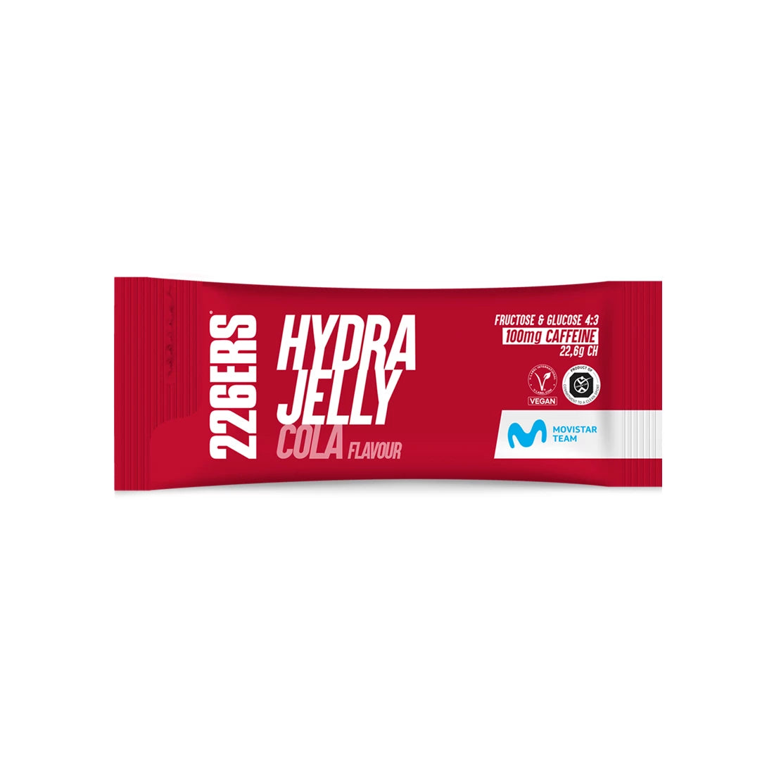 226ERS Hydra Jelly 40g - Energy Gel for Running, Cycling & Endurance Sports - Fast-Acting Cola Flavor Electrolyte Supplement for Athletes (Perfect for Marathon Training, Triathlons & Long-Distance Workouts)