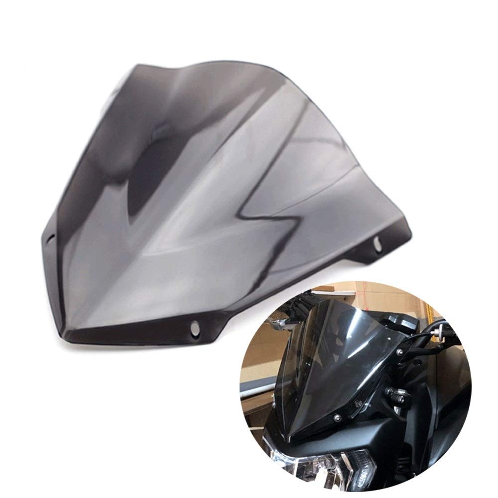 Motorcycle Wind Deflector & Windscreen for YAMAHA MT-07 (2014-2020) | FZ-07 FZ07 MT07 | Motorcycle Windshield Accessories | Reduce Wind Noise & Improve Riding Comfort | Perfect for Highway Cruising & Long-Distance Tours