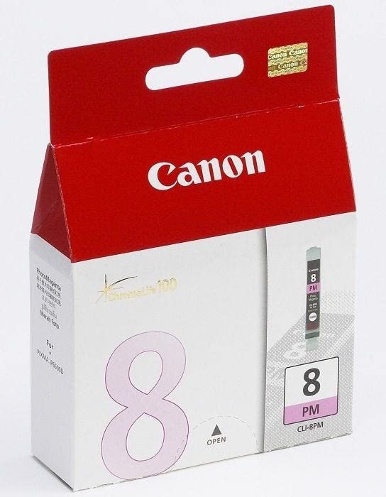 Canon CLI-8PM ChromaLife 100 Photo Magenta Ink Cartridge (0625B002AA) - High-Quality Replacement Ink for Canon Printers - Perfect for Photo Printing, Scrapbooking & Home Office Use